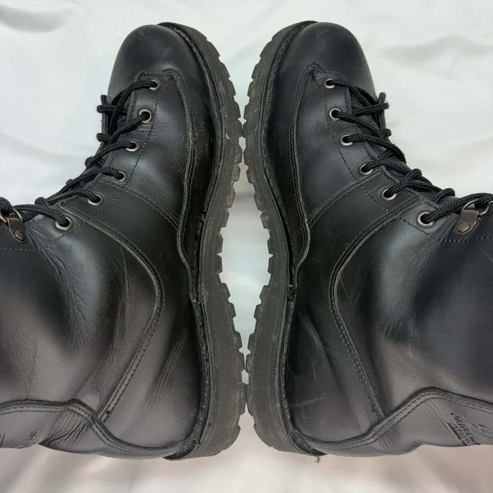 Danner Fort‎ Lewis 10in Mens Black Leather USA Military Boots 69110 13 D